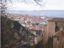 Vista panorámica de Cuenca, España