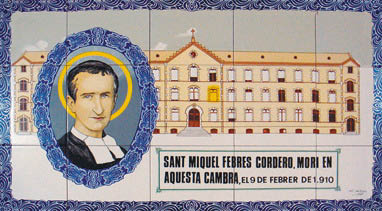 Placa hermano miguel