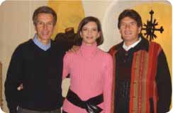 Eduardo Ramírez, Yolanda Vázquez y Carlos Jerves.