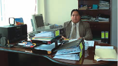 Fabián Ordóñez, jefe de Contabilidad