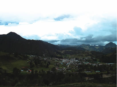 Panorámica de Jima