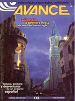 Portada Revista Avance Abril 2001