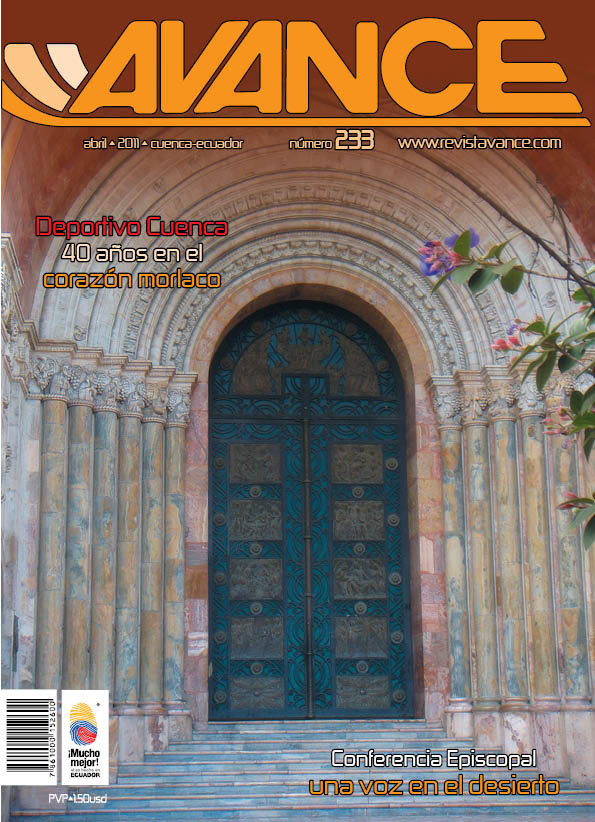 Portada de la Revista Avance del mes de Abril de 2011