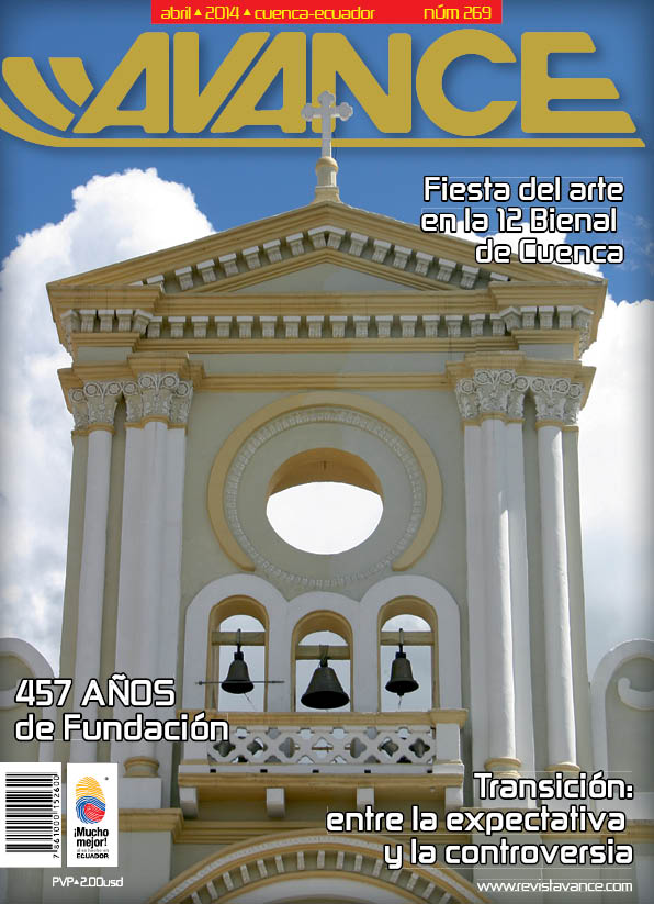 Portada de la Revista Avance del mes de Abril de 2014