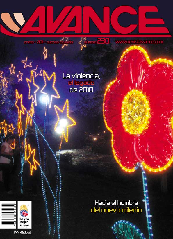 Portada de la Revista Avance del mes de Enero de 2011