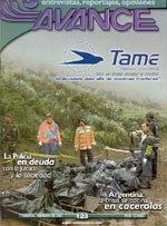 Portada Revista Avance Febrero 2002