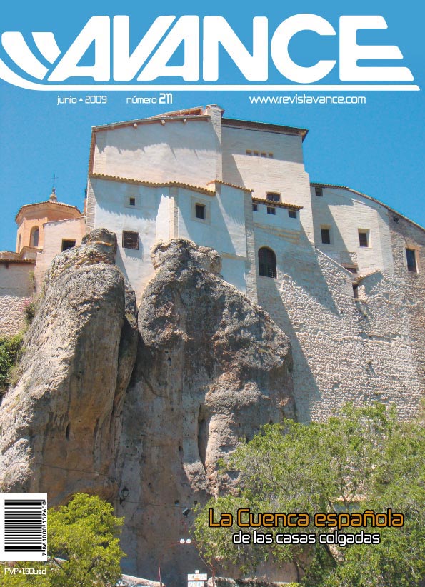 Portada de la Revista Avance del mes de Junio de 2009