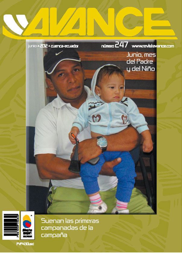 Portada de la Revista Avance del mes de Junio de 2012