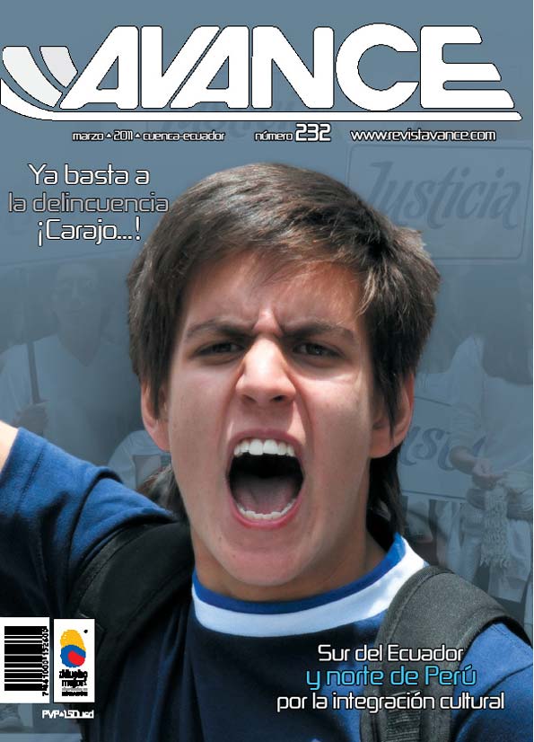 Portada de la Revista Avance del mes de Marzo de 2011