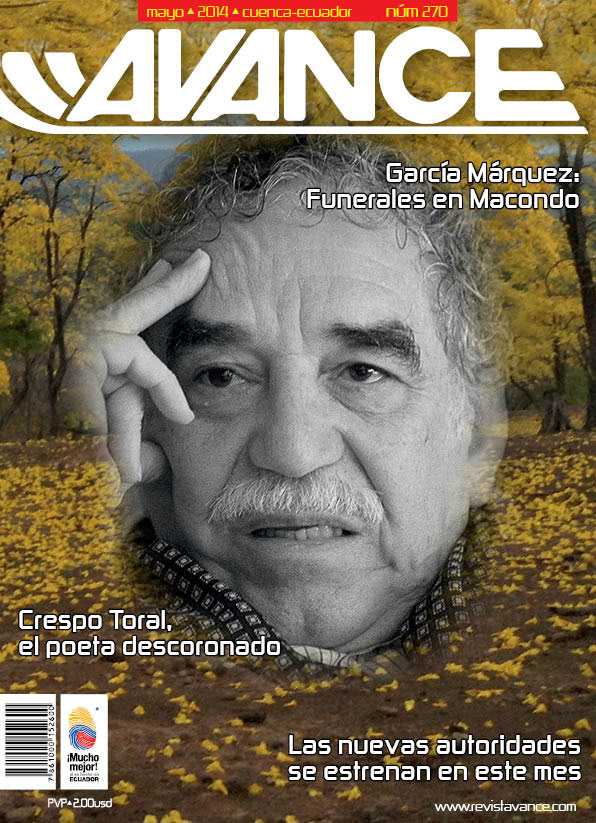 Portada de la Revista Avance del mes de Mayo de 2014