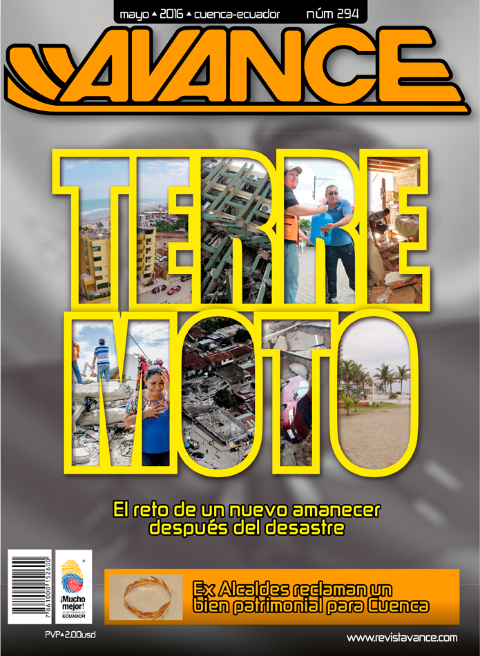 Portada de la Revista Avance del mes de Mayo de 2016