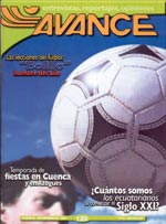 Portada Revista Avance Noviembre 2001