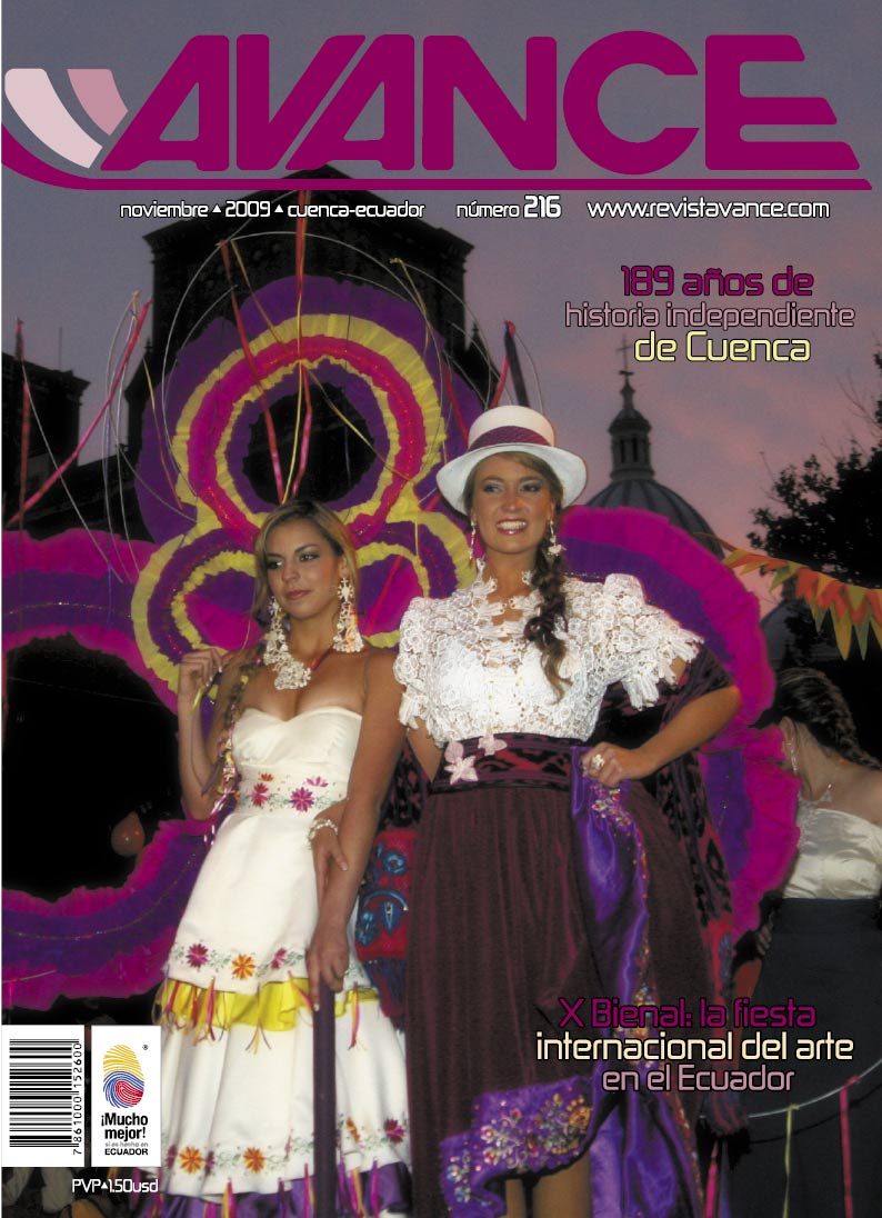 Portada de la Revista Avance del mes de Octubre de 2009