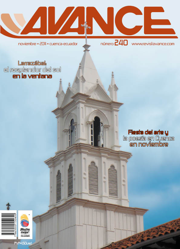 Portada de la Revista Avance del mes de Noviembre de 2011